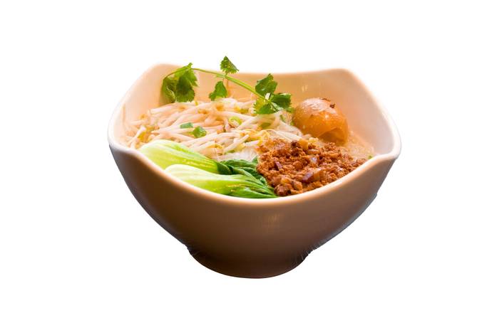 Meat Sauce Rice Noodles with egg (肉燥米粉)
